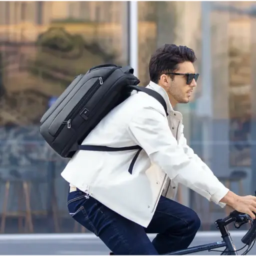 Рюкзак Mark Ryden 9808 37л з відсіком для ноутбука до 15.6" та USB Black (17603) - фото 3