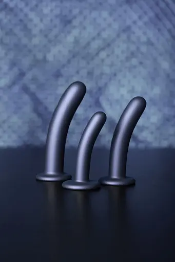 Фаллоимитатор Ouch! Smooth G-Spot Dildo 5apos;apos; 12.4 см (серый) - фото 15