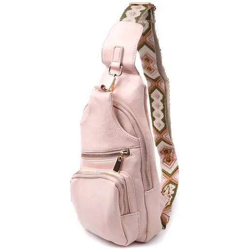 Женская слинг сумка Vintage через плечо из экокожи 16х30х8 см sum0026960 - фото 1