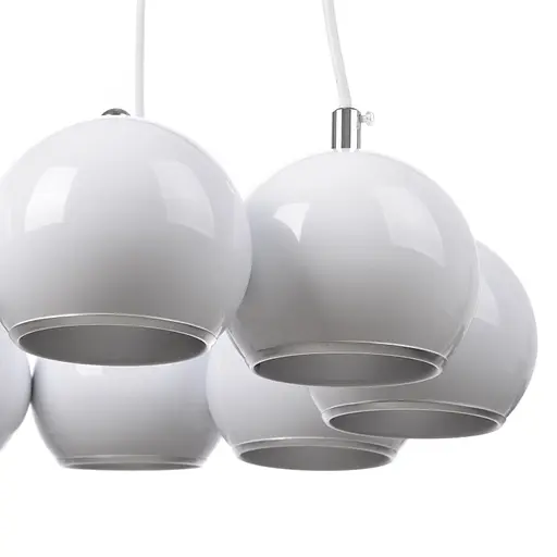 Люстра подвесная Brille для бара E14 40W WH (BL-308S/9) - фото 3