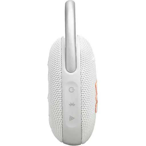 Портативна колонка JBL Clip 5 White (JBLCLIP5WHT) - фото 6