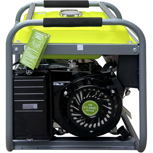 Генератор Синхронний KonnerSohnen Basic KSB 6500C 66.6кг / 5000 Вт / Бензин (KSB6500C) - фото 3