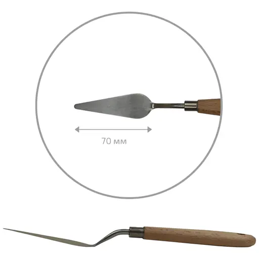 Мастихін Rosa Studio 11911 капля довжина 7 см ст.код1015 - фото 1