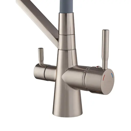 Змішувач для кухні Mixxus Premium Magnet 021 SS Color з гнучким виливом MI6976 Нержавіюча сталь - фото 7