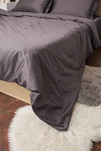 Комплект постельного белья Moon&Star евро 200х220 см наволочки 2х70х70 см Rain Cloud Satin Premium - фото 4