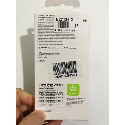 Оригинальный противоударный кожаный чехол Kindsuit Case для Samsung Galaxy S25 (6.2") Black EF-VS931PBEGWW - фото 3