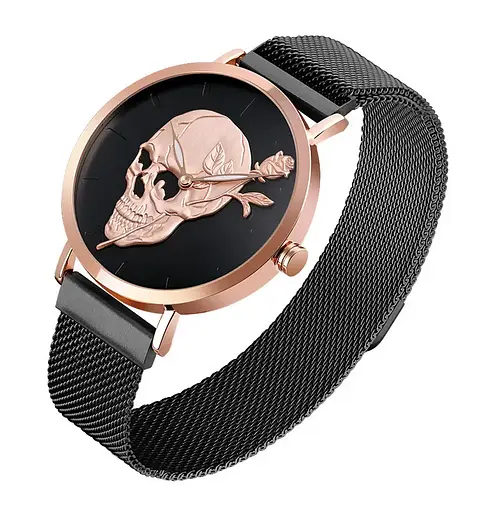 Женские наручные часы Skmei 9173 (Черный) - фото 2