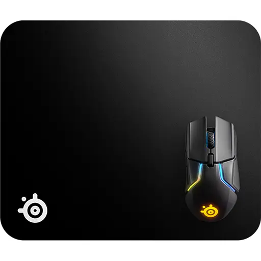 Ігрова поверхня SteelSeries QcK Heavy Medium 2020 Edition Black (63836) - фото 1