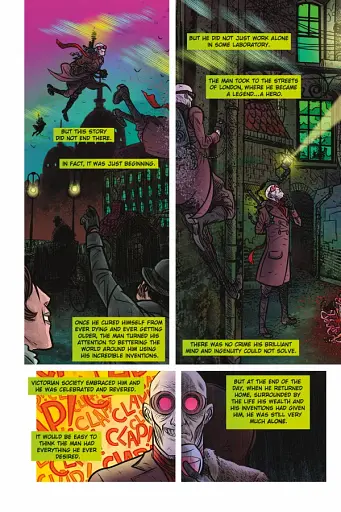 Sherlock Frankenstein and the Legion of Evil (2017 Dark Horse) #4B D - фото 3