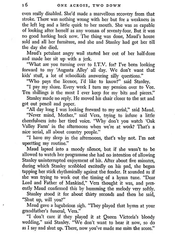 One Across, Two Down - фото 5