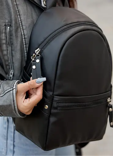 Женский рюкзак Sambag Dali BPTe черный 35 х 25 х 12 см (15378001e) - фото 6