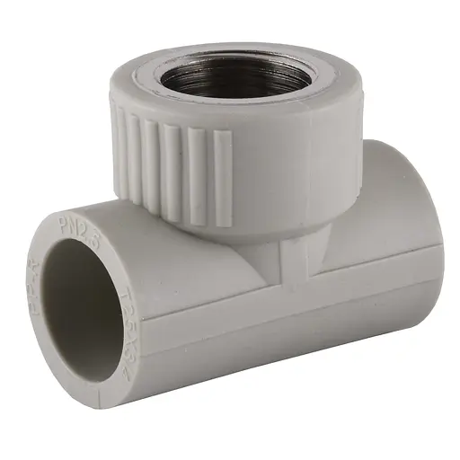 Тройник с внутренней резьбой Vsplast PPR 50х1, 1/2“' 000003721 - фото 1