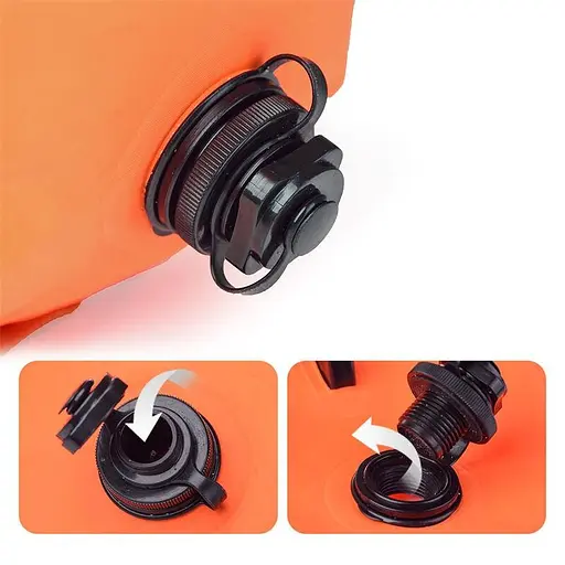 Буй-гермомішок Naturehike NH17S001-G 18л з хомутом (Рожевий) - фото 9