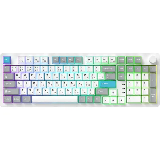 Клавиатура GamePro Asgard Drakkar MK305WH White [152958] - фото 1