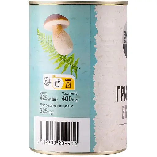 Гриби консервовані Borde білі екстра 400 г - фото 3