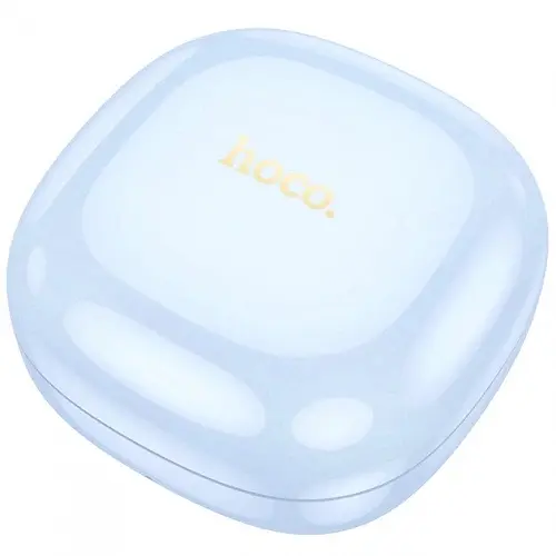 Навушники бездротові TWS Hoco EQ13, BT5.3, 40mAh, 400mAh, 7h, mic, blue - фото 2