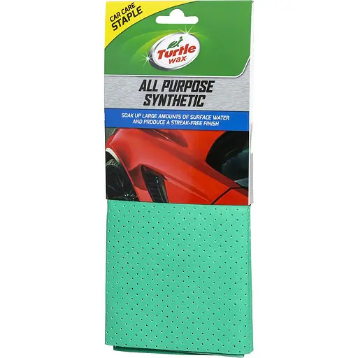 Серветка Turtle Wax All Purpose Synthetic синтетична абсорбуюча перфорована 400х350 мм