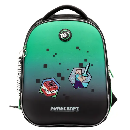 Рюкзак школьный каркасный YES H-100 "Minecraft Special", 559117
