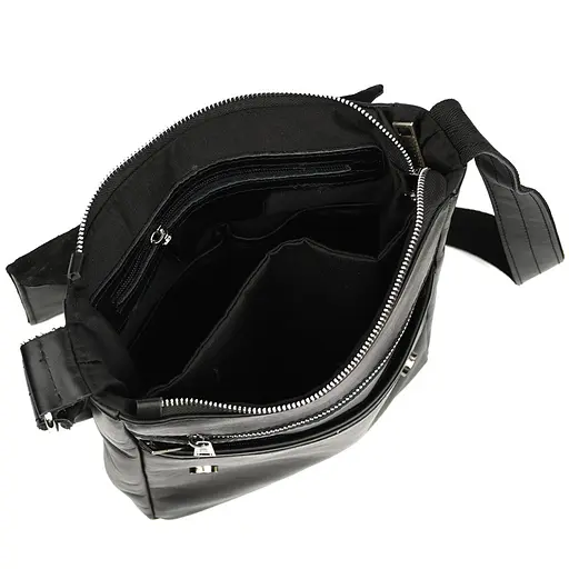 Чоловіча сумка А4 через плече із натуральної шкіри TARWA 33х26х8 см sum0028177 - фото 2