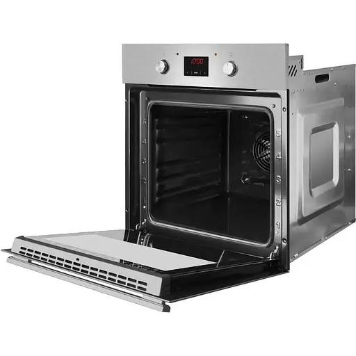 Духовка электрическая Hansa 60 см 62 л A гриль эмаль легкого очищения нержавеющая сталь - фото 10