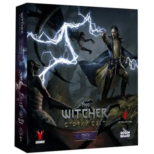 Настольная игра Geekach Games Ведьмак. Старый мир - Маги (The Witcher: Old World - Mages) (укр.) (GKCH025MG) - фото 1