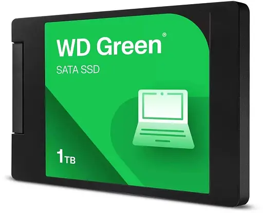 Накопитель SSD Western Digital Sata 2.5 1TB WD Green (WDS100T5G0A-00CPT0) - фото 2