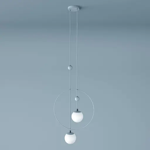 Підвісний стельовий світильник Babich Studio Sunderline 2B Black (RAL 9005) - фото 3