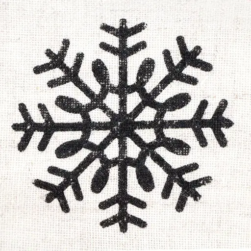 Штамп для вибійки Rosa Talent №3 Зима 6.5x6.5см - фото 3