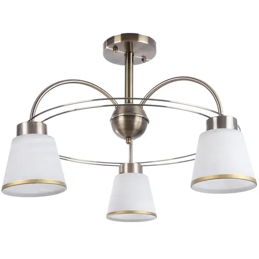 Люстра стельова Brille для коридору E27 60W BZ (LK-524C/3)