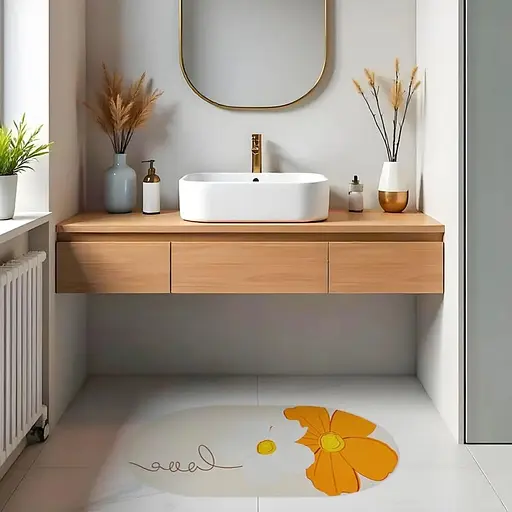 Коврик влагопоглощающий Wall Sticker 50х80х3 мм SW-00002546 - фото 6