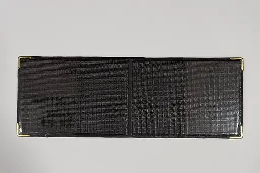 Обложка кожзам на удостоверение участника боевых действий 00679, тиснение золотом МИКС - фото 1