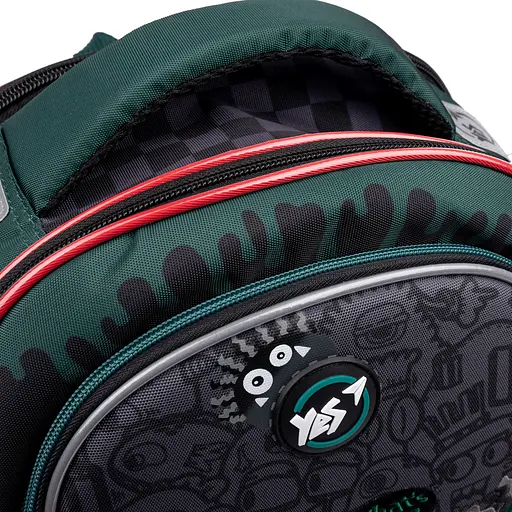 Рюкзак шкільний напівкаркасний YES S-84 Monsters - фото 7