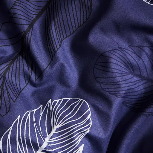 Комплект постельного белья Moon&Star Микросатин Premium Night Feathers Полуторный Евро 160х220 наволочки 4х70х70 - фото 7