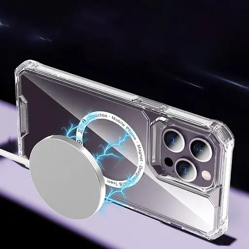 Чохол Epik TPU Gorilla with MagSafe для Apple iPhone 15 Pro Max 6.7 Clear - фото 2