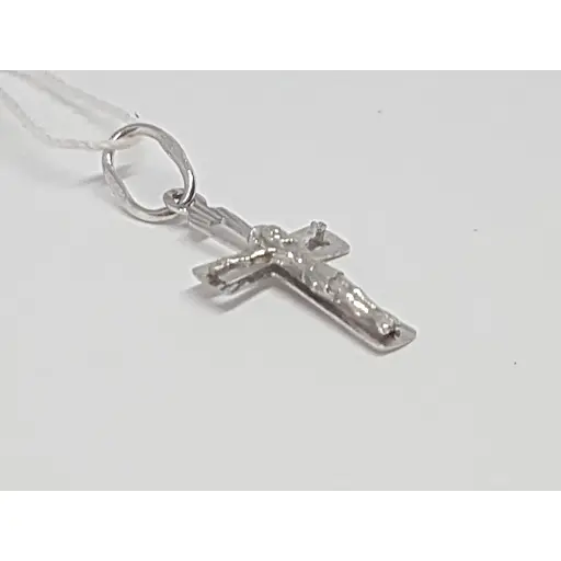 Золотой крестик Столичная Ювелирная Фабрика. Распятие Христа. 518703б - фото 2