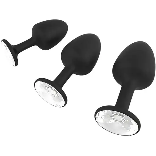 Анальна пробка Dorcel Geisha Plug Diamond XL з кулькою всередині створює вібрації макс діаметр 4.5 см - фото 4
