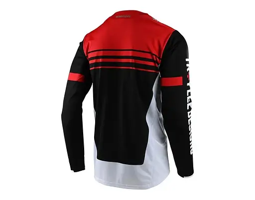 Велоджерси Troy Lee Designs Sprint Jersey Formula Sram Black/Red M (1106-323889003) - фото 2