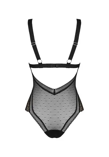 Боди Obsessive Estiqua M/L черный - фото 6