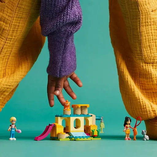 Уцінка. Конструктор LEGO Friends Пригоди на котячому ігровому майданчику 87 деталі (42612) - фото 5