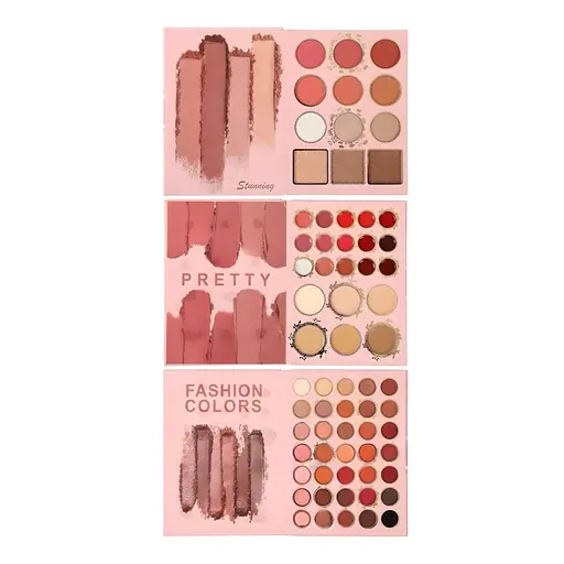 Дитяча косметичка-книжка IGOODCO на 3 сторінки з тінями, помадою, консилером (IG3202) - фото 4