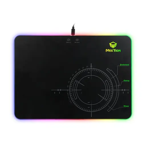 Коврик для мыши MeeTion Backlit Gaming Mouse Pad RGB MT-P010 - фото 1