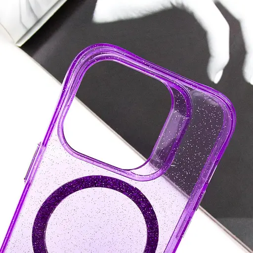 Чохол Epik TPU Radiance with MagSafe для Apple iPhone 15 Pro 6.1 Purple - фото 3