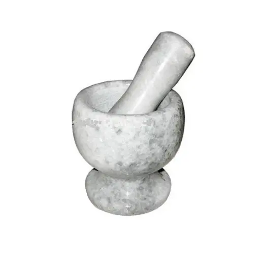 Ступка мраморная с пестиком 10.5х10.5 см. Frico FRU-059