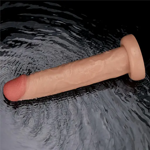 Вібратор Lovetoy Power Basics Cock 10'' 26,2 см (тілесний) - фото 18