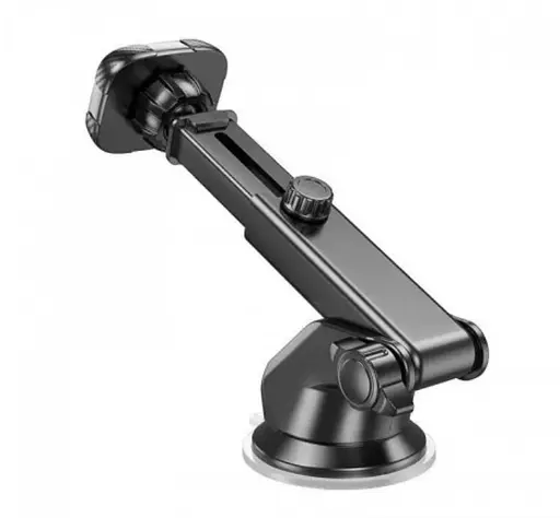 Магнитный автомобильный держатель автоматический Hoco Dca13 Plus держатель для телефона в авто Черный - фото 4