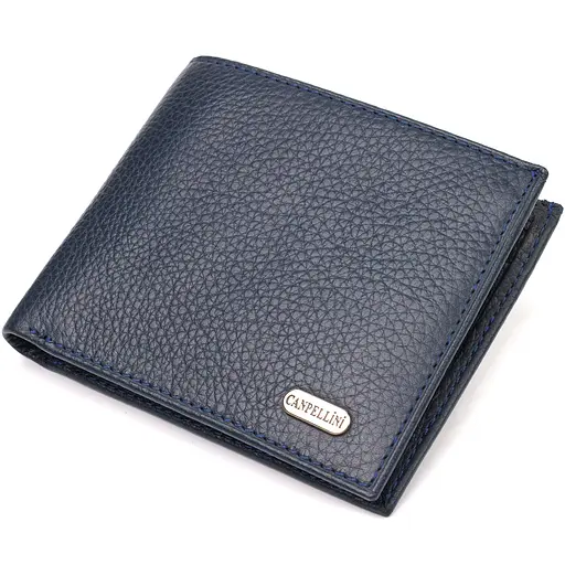 Мужской кожаный кошелек Canpellini 11.5х9.5х2 см acs0025680 - фото 1