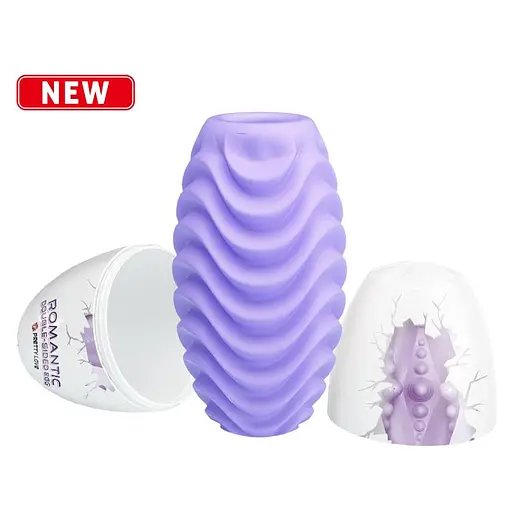 Мастурбатор яйцо Pretty Love Double-Sided Egg фиолетовый - фото 2