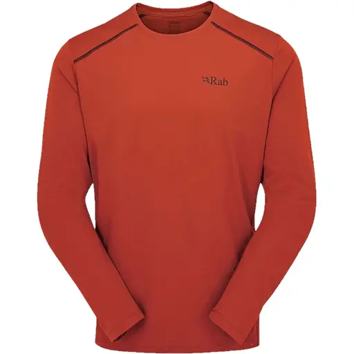 Кофта Rab Force LS Tee L Red (1033-RB QBL-07-TRD-LRG)