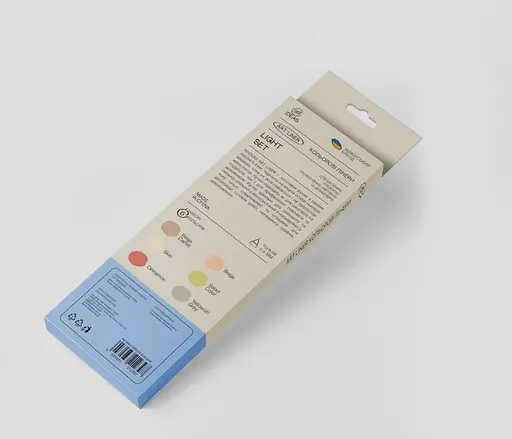 Набір кольорових лінерів, 6 кольорів, 6 set Light, IDEA10-AL6LGHT, 99IDEAS - фото 3