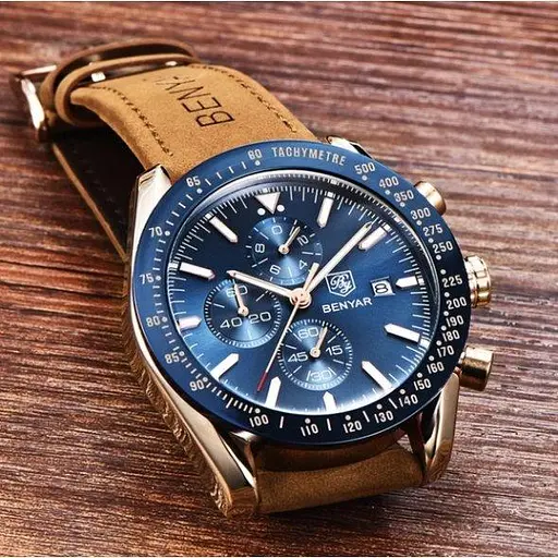Чоловічий наручний годинник Benyar Extra - фото 5